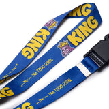 Cordão Lanyard King 25mm - Chaveiro de Pescoço Streetwear