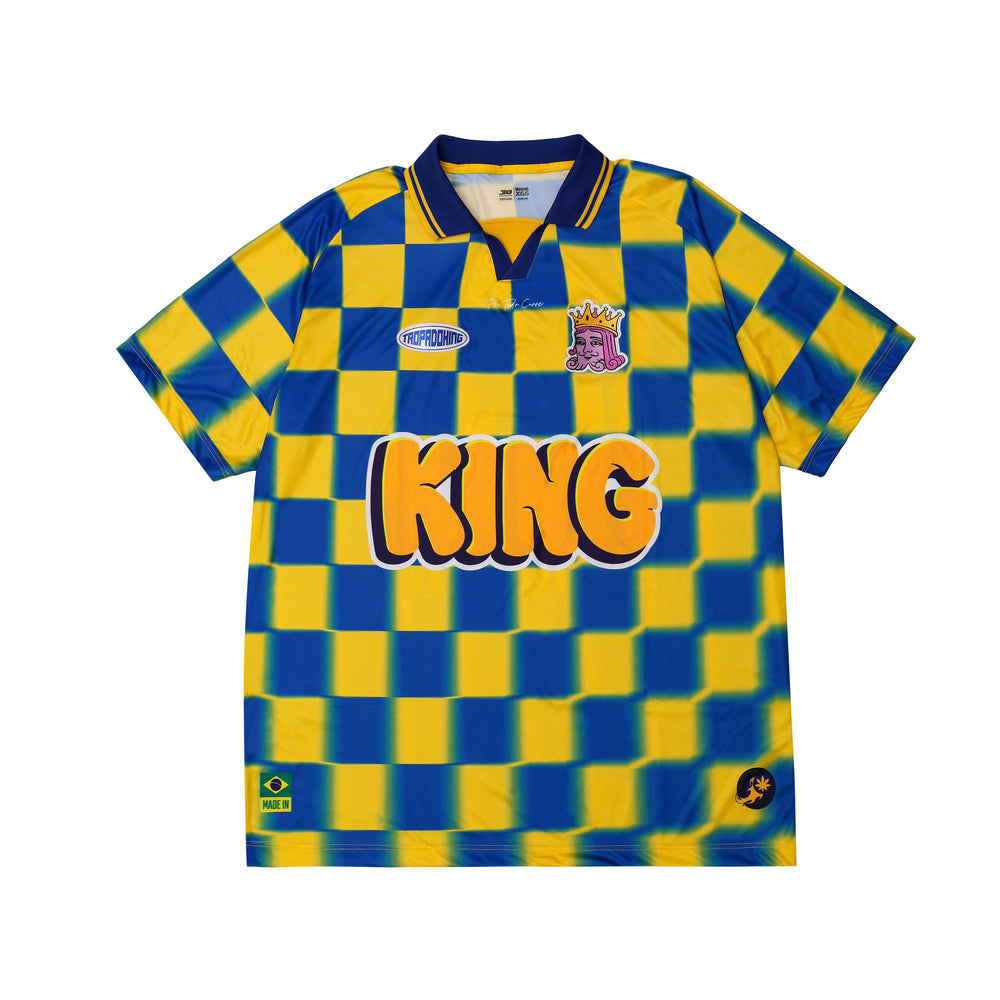 Camiseta King Dry-Fit Tropa do King - 100% Poliéster Esportiva